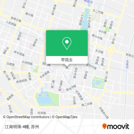江南明珠-4幢地图