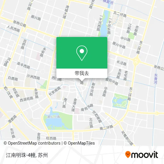 江南明珠-4幢地图
