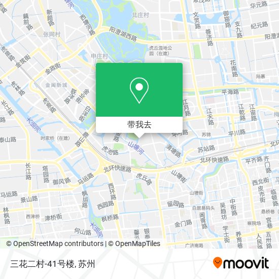 三花二村-41号楼地图