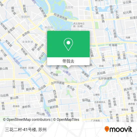 三花二村-41号楼地图