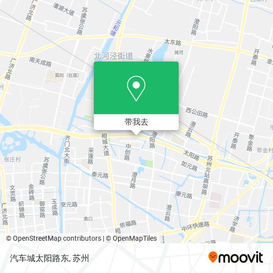 汽车城太阳路东地图