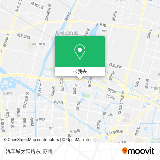 汽车城太阳路东地图