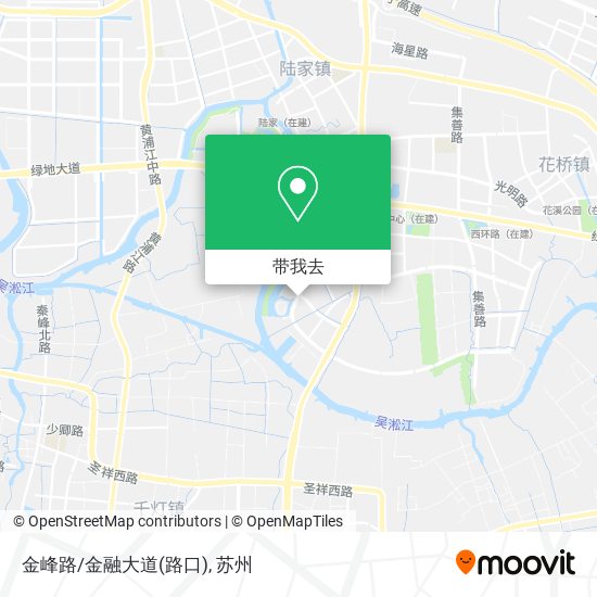 金峰路/金融大道(路口)地图