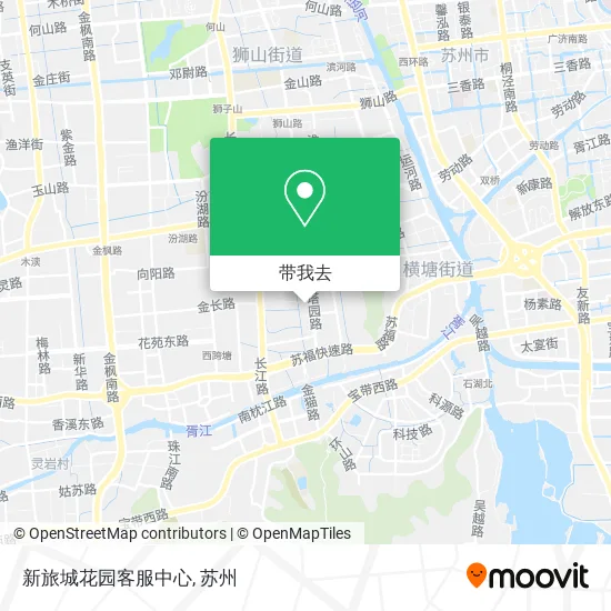 新旅城花园客服中心地图