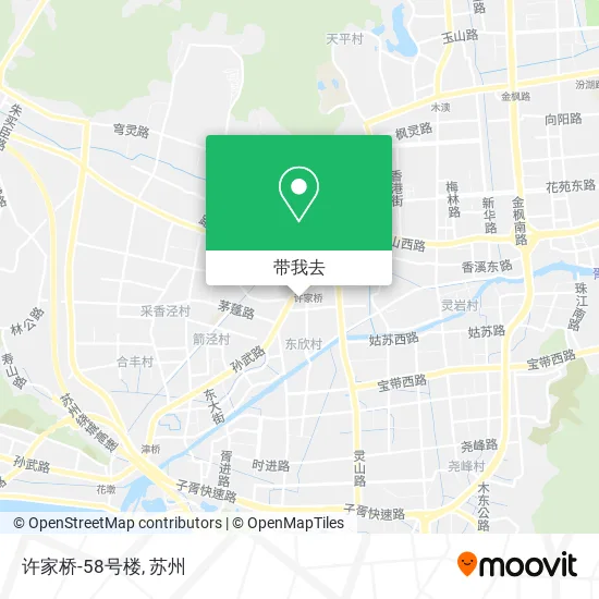 许家桥-58号楼地图