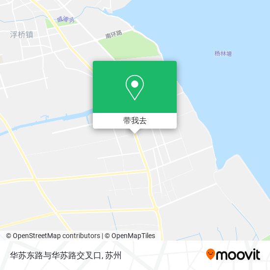 华苏东路与华苏路交叉口地图