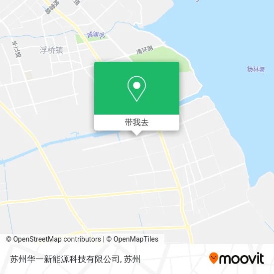 苏州华一新能源科技有限公司地图