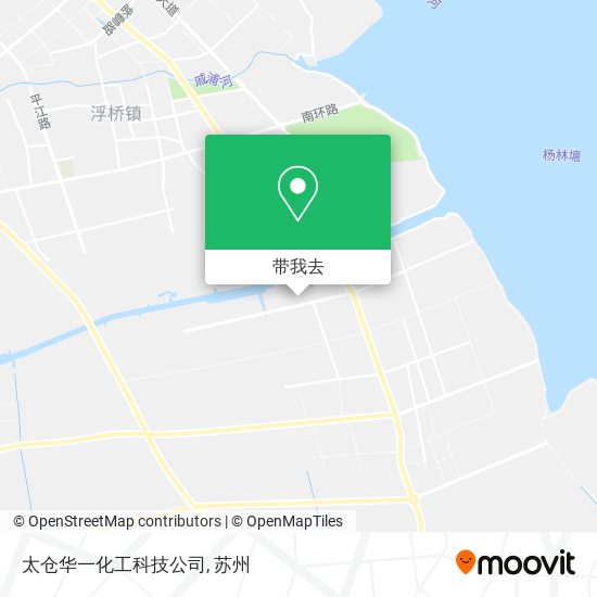 太仓华一化工科技公司地图