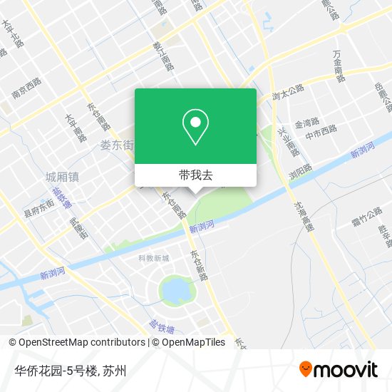 华侨花园-5号楼地图