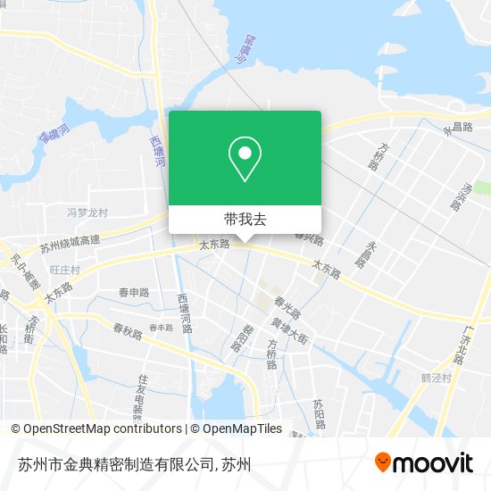 苏州市金典精密制造有限公司地图
