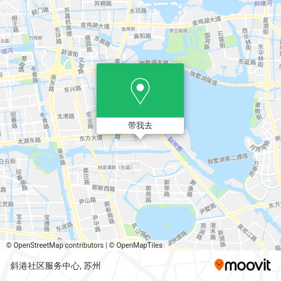 斜港社区服务中心地图