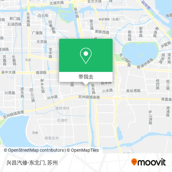兴昌汽修-东北门地图