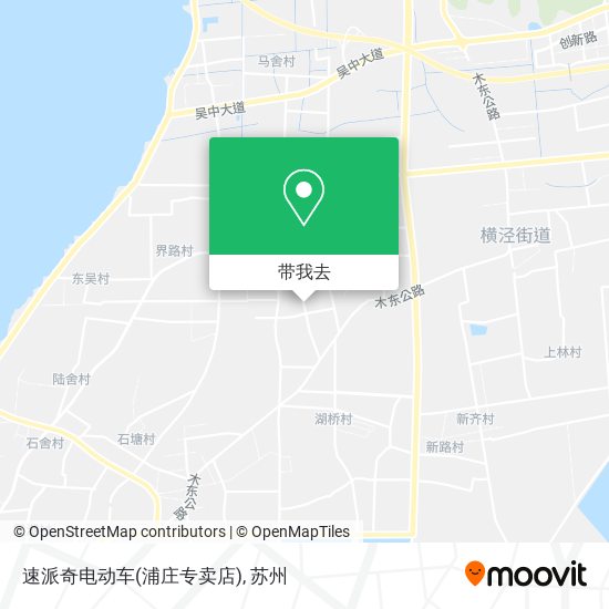 速派奇电动车(浦庄专卖店)地图