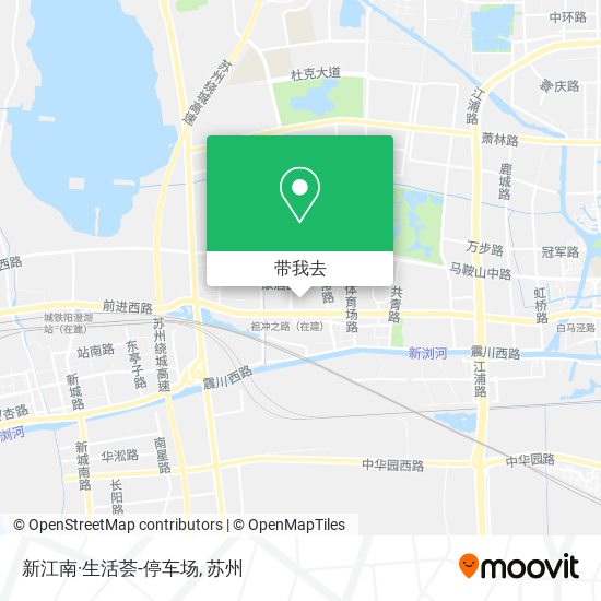 新江南·生活荟-停车场地图