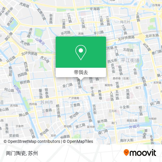 阊门陶瓷地图
