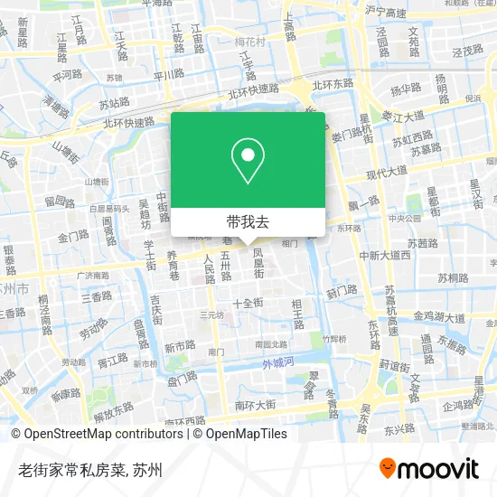老街家常私房菜地图