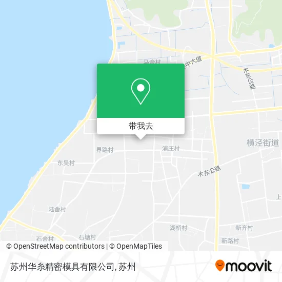 苏州华糸精密模具有限公司地图