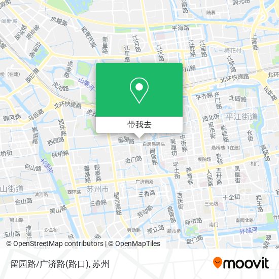 留园路/广济路(路口)地图