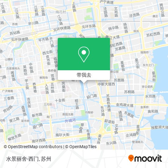 水景丽舍-西门地图