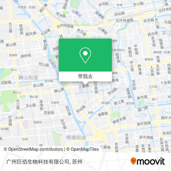 广州巨佰生物科技有限公司地图