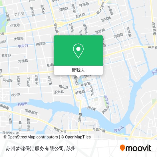 苏州梦锦保洁服务有限公司地图