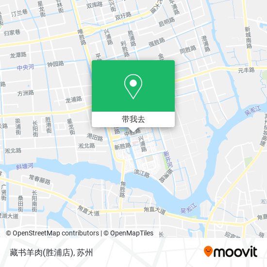 藏书羊肉(胜浦店)地图