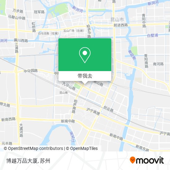 博越万品大厦地图