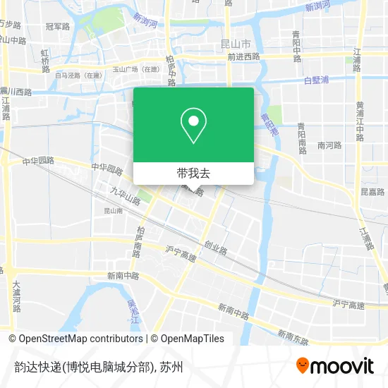 韵达快递(博悦电脑城分部)地图