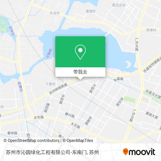 苏州市沁园绿化工程有限公司-东南门地图