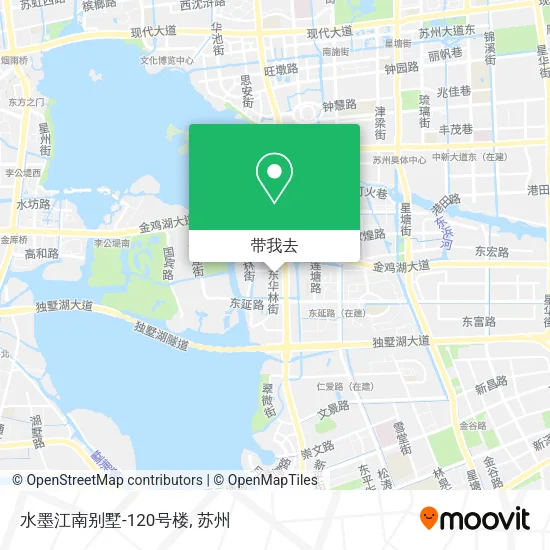 水墨江南别墅-120号楼地图