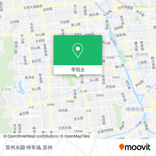 苏州乐园-停车场地图