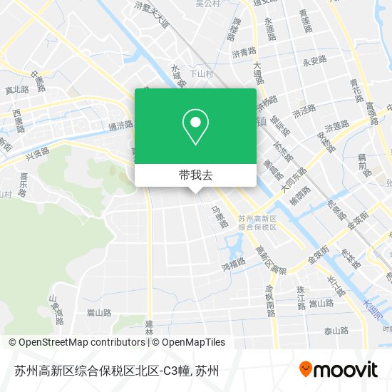 苏州高新区综合保税区北区-C3幢地图