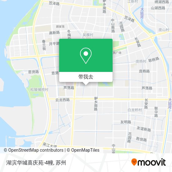 湖滨华城喜庆苑-4幢地图