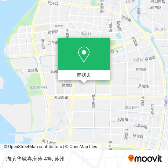 湖滨华城喜庆苑-4幢地图
