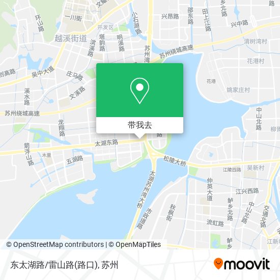 东太湖路/雷山路(路口)地图