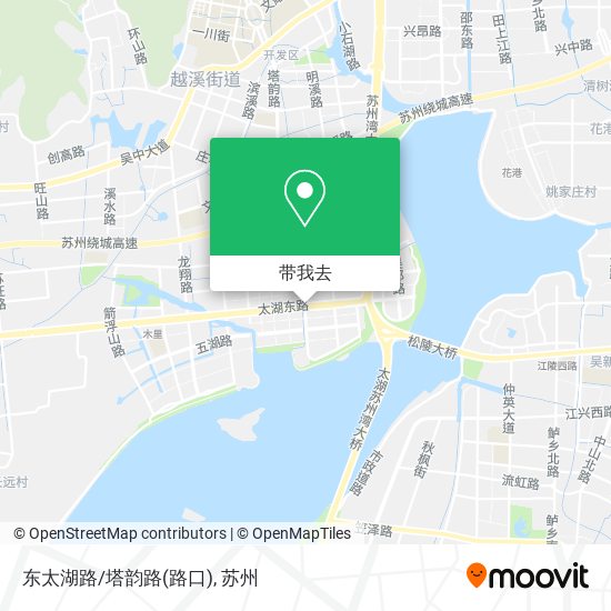 东太湖路/塔韵路(路口)地图