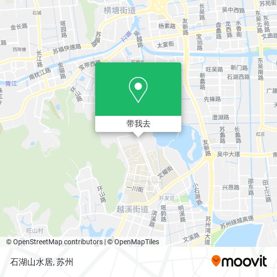 石湖山水居地图