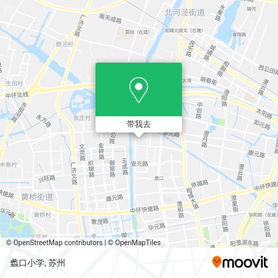 蠡口小学地图