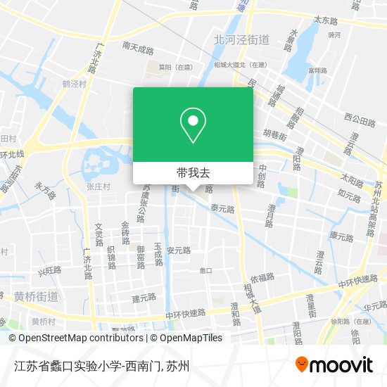 江苏省蠡口实验小学-西南门地图