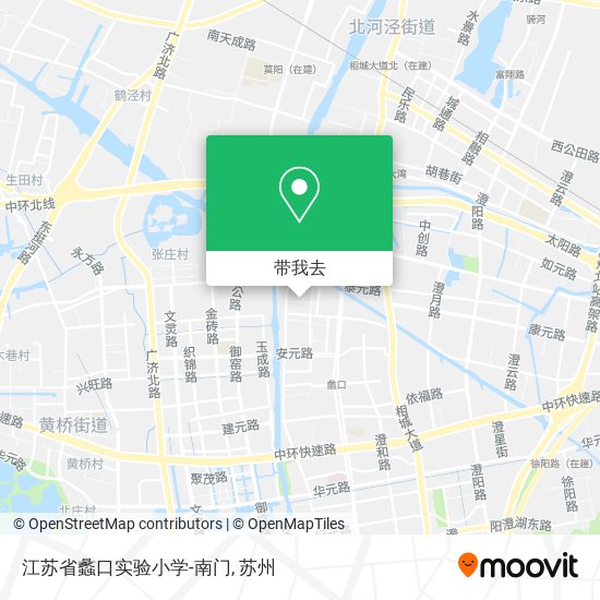 江苏省蠡口实验小学-南门地图