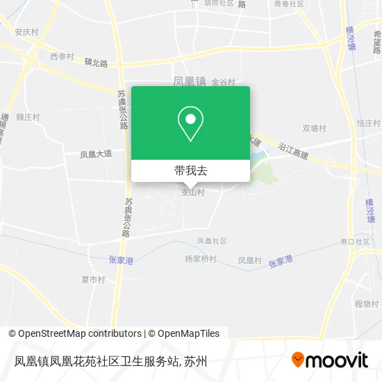 凤凰镇凤凰花苑社区卫生服务站地图