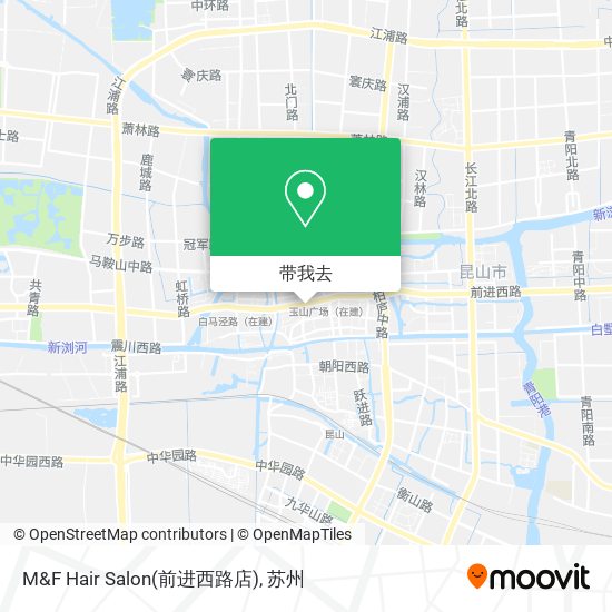 M&F Hair Salon(前进西路店)地图