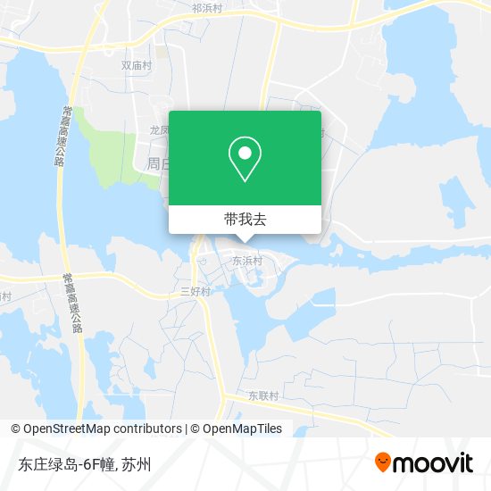 东庄绿岛-6F幢地图