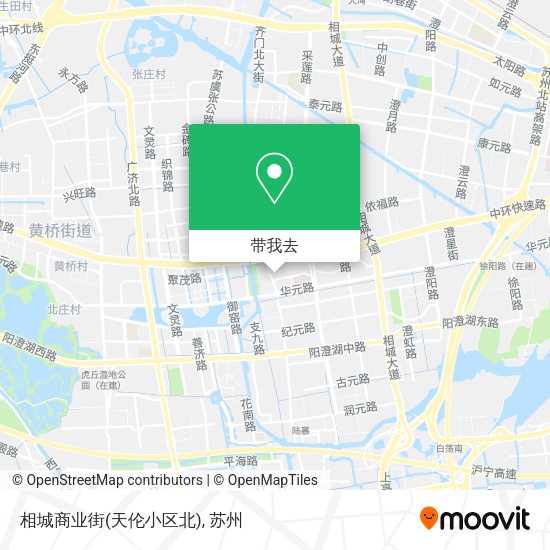 相城商业街(天伦小区北)地图