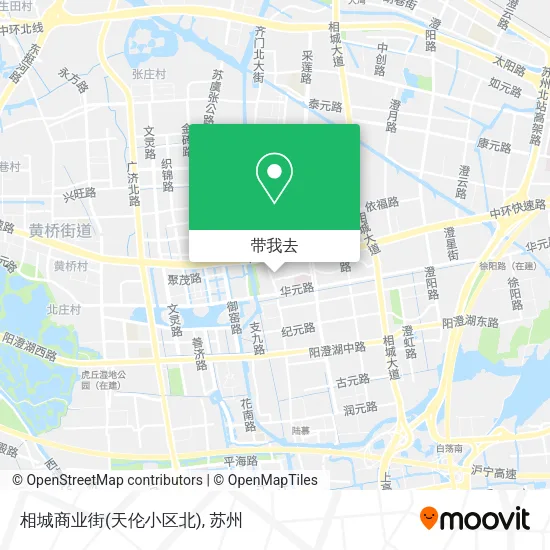 相城商业街(天伦小区北)地图