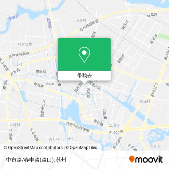 中市路/春申路(路口)地图