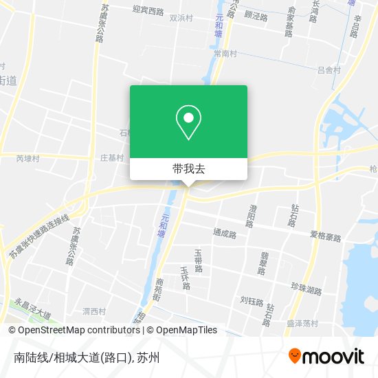 南陆线/相城大道(路口)地图