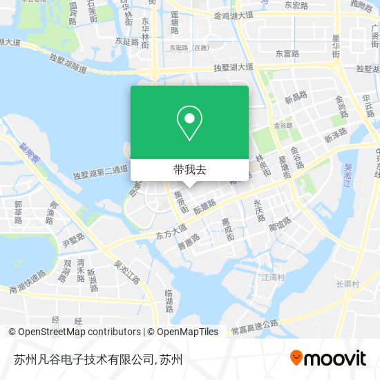苏州凡谷电子技术有限公司地图