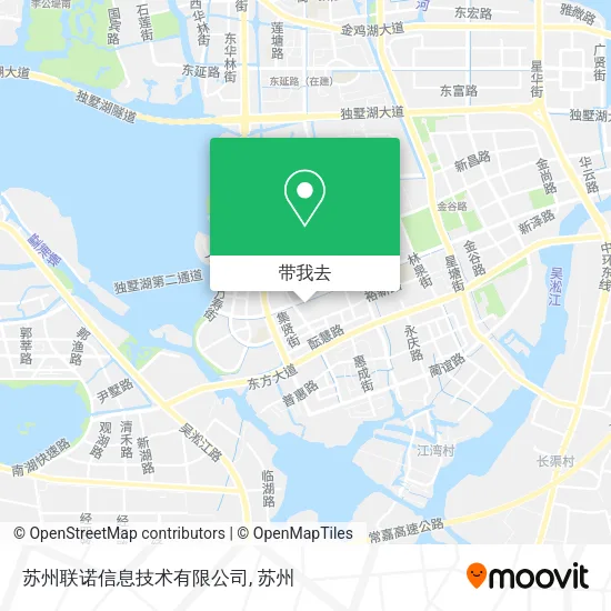 苏州联诺信息技术有限公司地图