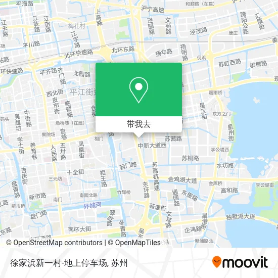 徐家浜新一村-地上停车场地图